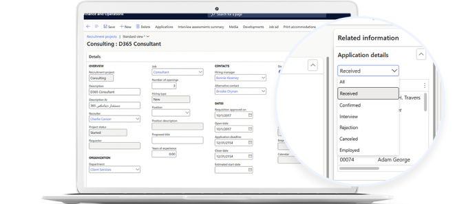 Soletechs recruitment management desktop